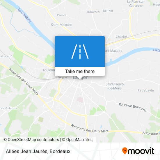 Allées Jean Jaurès map