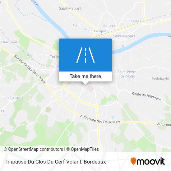 Impasse Du Clos Du Cerf-Volant map