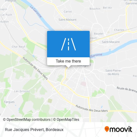 Rue Jacques Prévert map