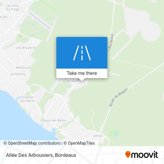 Allée Des Arbousiers map