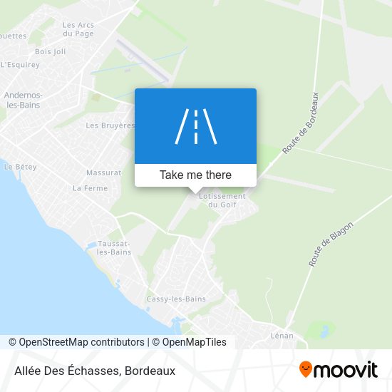 Allée Des Échasses map