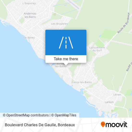 Boulevard Charles De Gaulle map