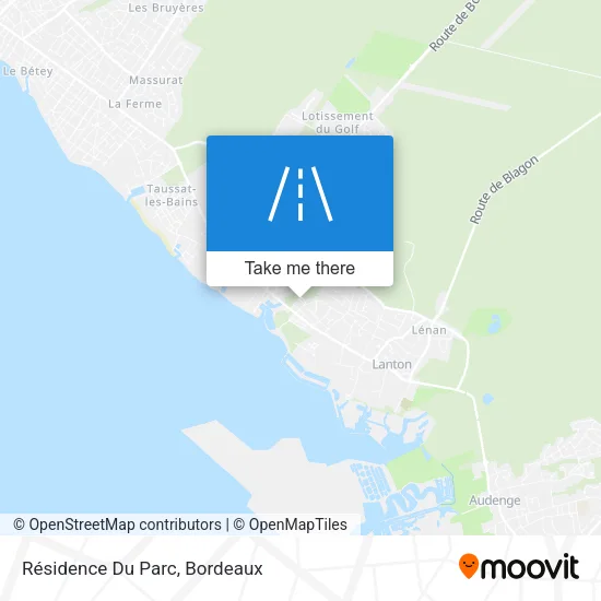 Résidence Du Parc map