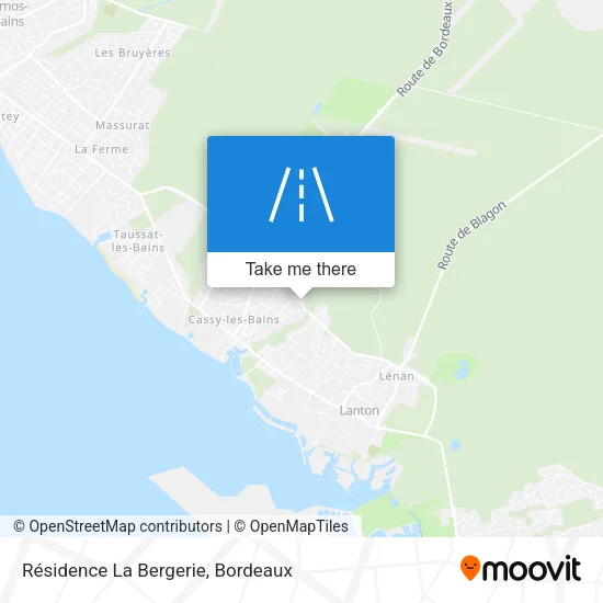 Résidence La Bergerie map