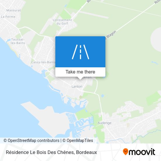 Résidence Le Bois Des Chênes map