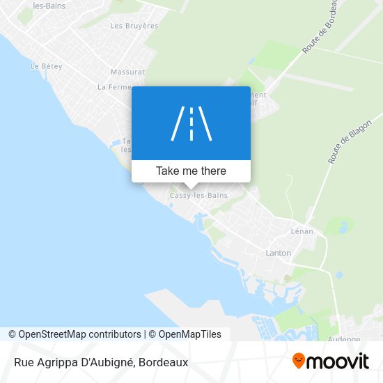 Rue Agrippa D'Aubigné map