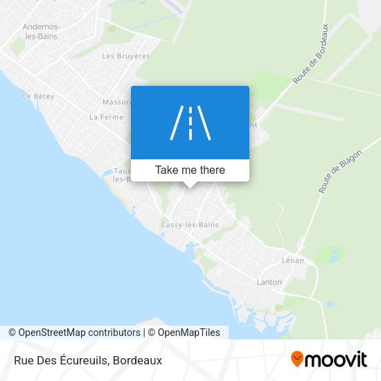 Rue Des Écureuils map