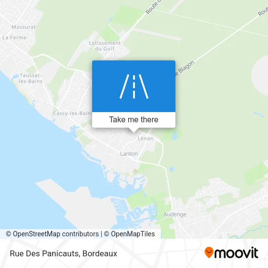 Rue Des Panicauts map