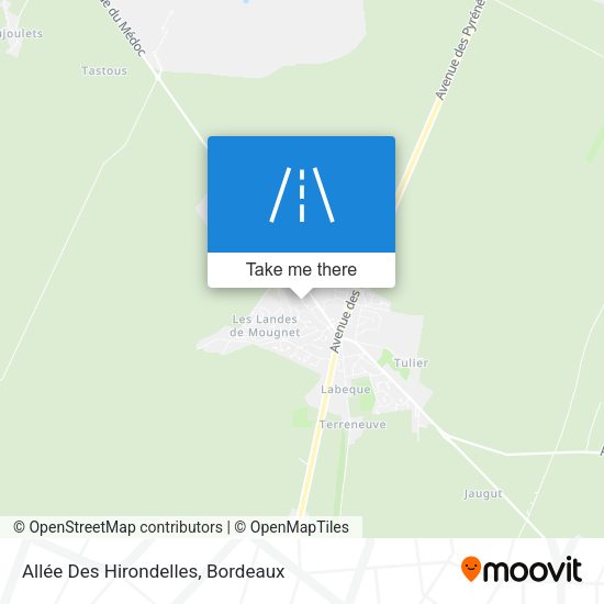 Allée Des Hirondelles map