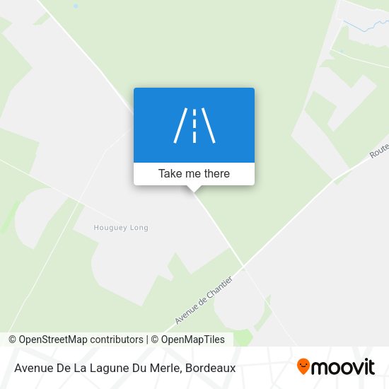 Avenue De La Lagune Du Merle map