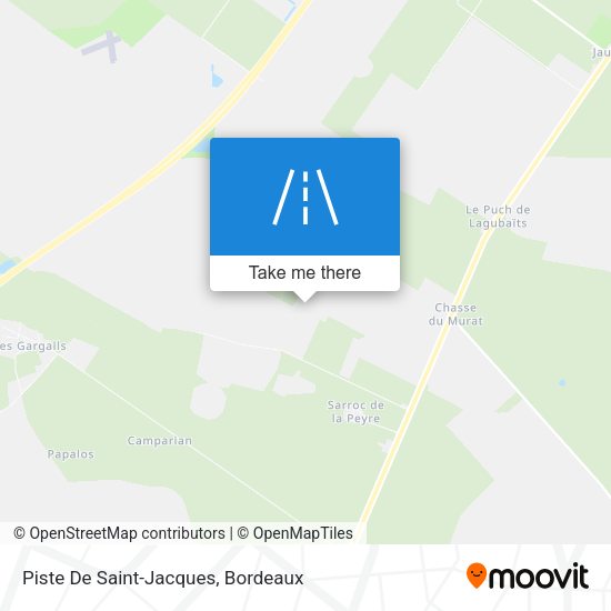 Piste De Saint-Jacques map