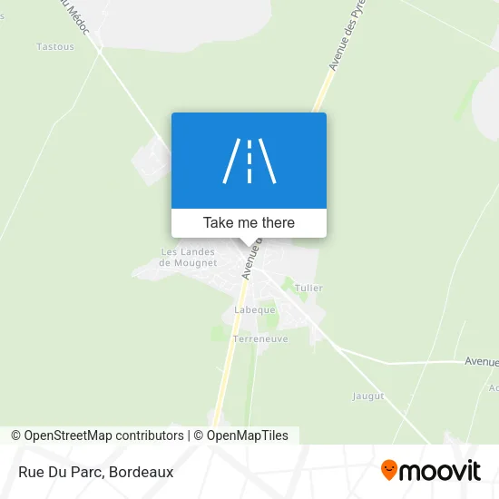 Rue Du Parc map