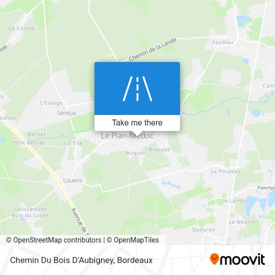 Chemin Du Bois D'Aubigney map