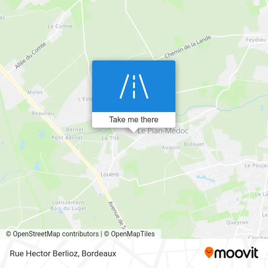 Rue Hector Berlioz map