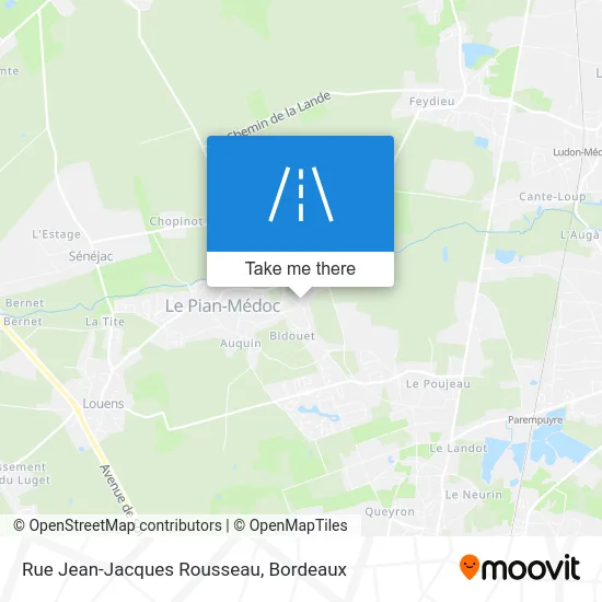 Rue Jean-Jacques Rousseau map