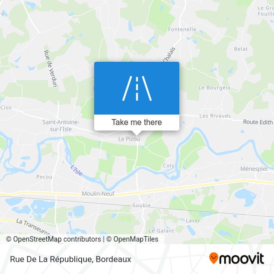 Rue De La République map