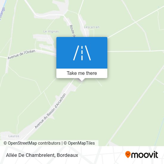Allée De Chambrelent map