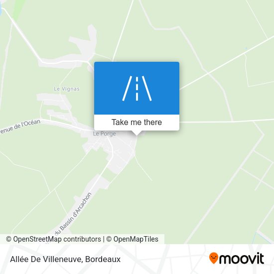 Allée De Villeneuve map