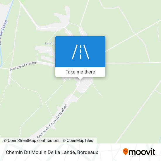 Chemin Du Moulin De La Lande map