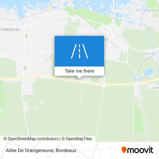 Allée De Grangeneuve map