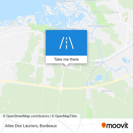 Allée Des Lauriers map