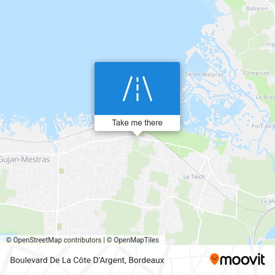 Boulevard De La Côte D'Argent map