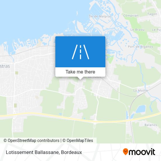 Lotissement Ballassane map