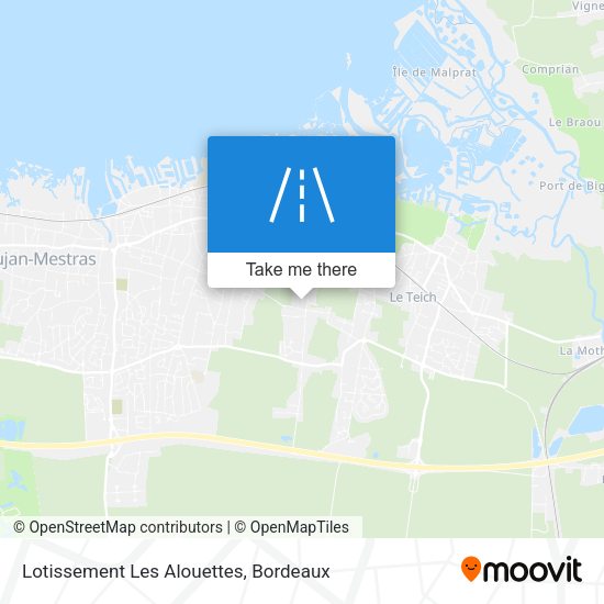 Lotissement Les Alouettes map