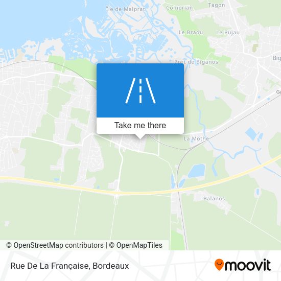Rue De La Française map