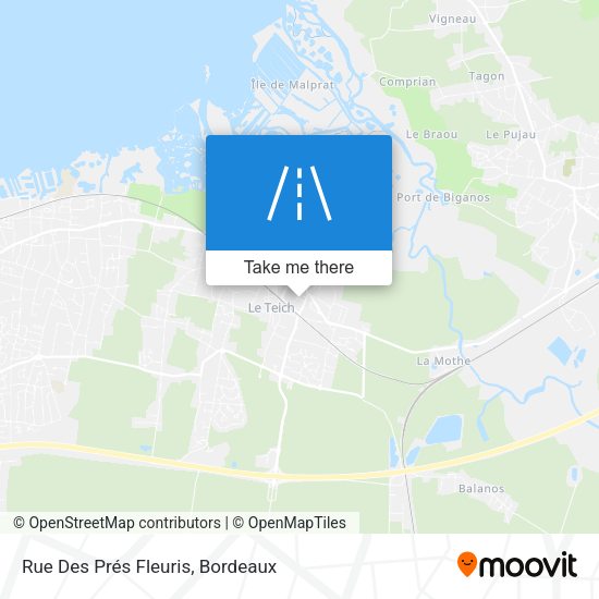 Rue Des Prés Fleuris map