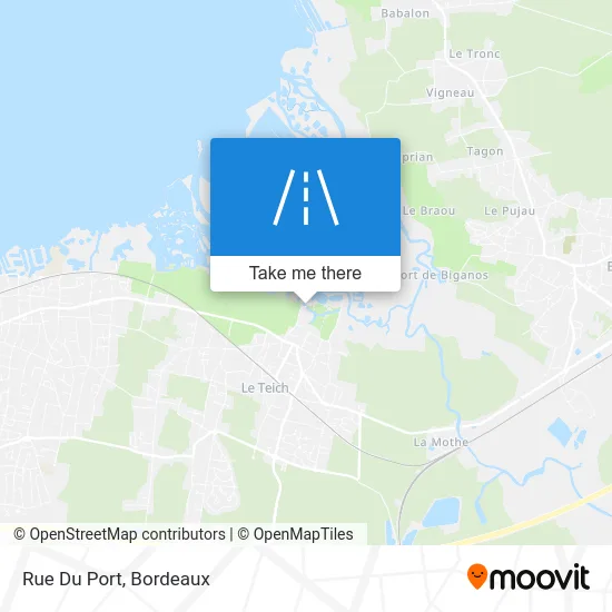 Rue Du Port map