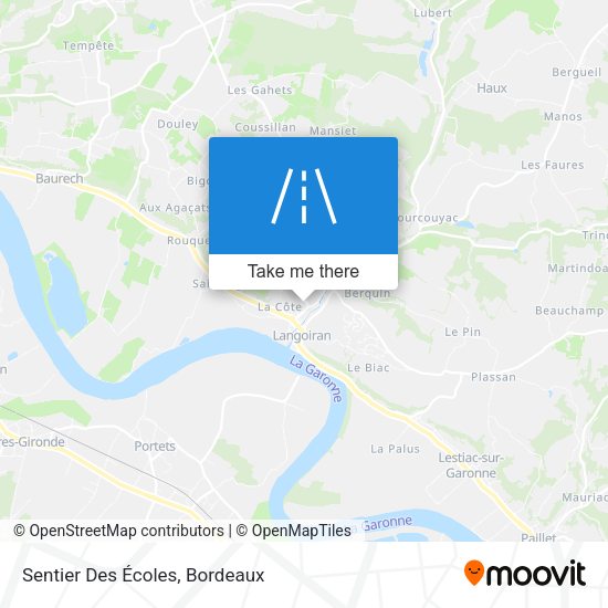 Sentier Des Écoles map