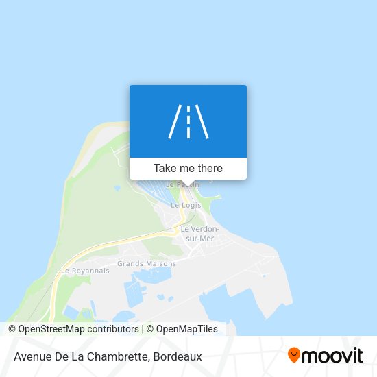 Avenue De La Chambrette map