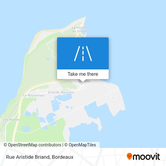 Rue Aristide Briand map