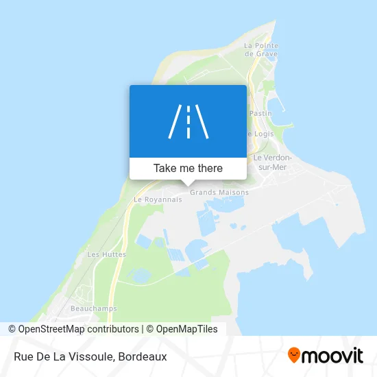 Rue De La Vissoule map