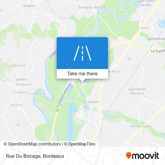 Rue Du Bocage map