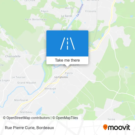 Rue Pierre Curie map