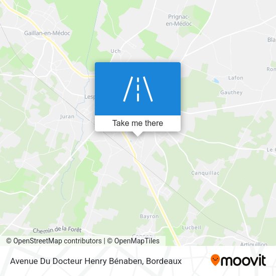 Avenue Du Docteur Henry Bénaben map