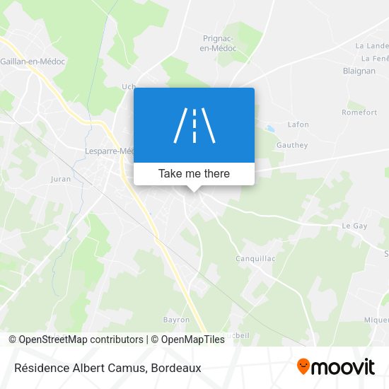 Résidence Albert Camus map