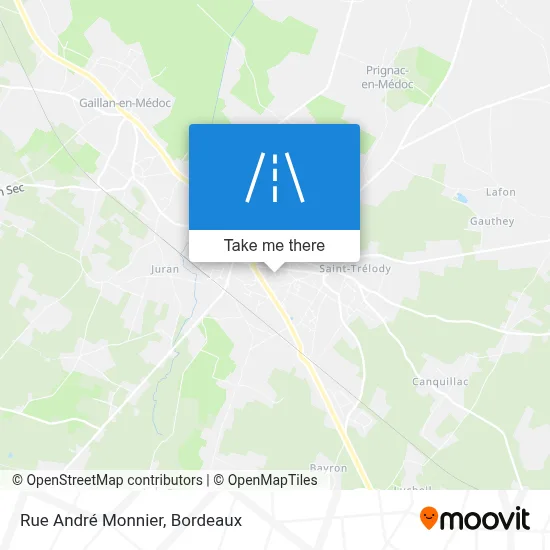 Rue André Monnier map