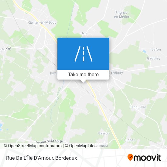 Rue De L'Île D'Amour map