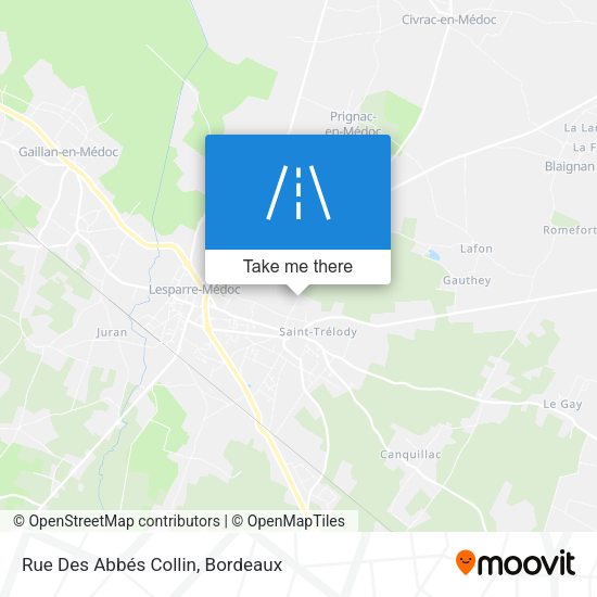 Rue Des Abbés Collin map