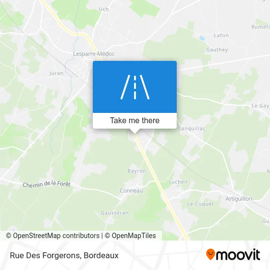 Rue Des Forgerons map