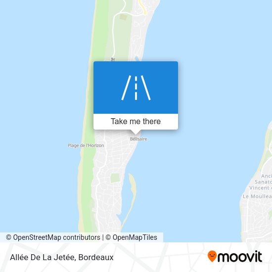Allée De La Jetée map