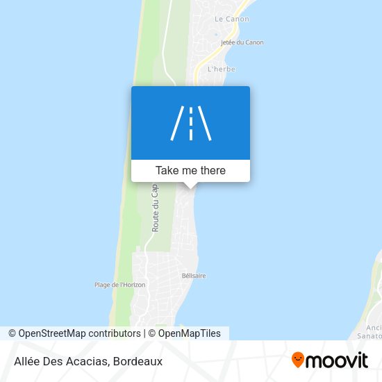Allée Des Acacias map