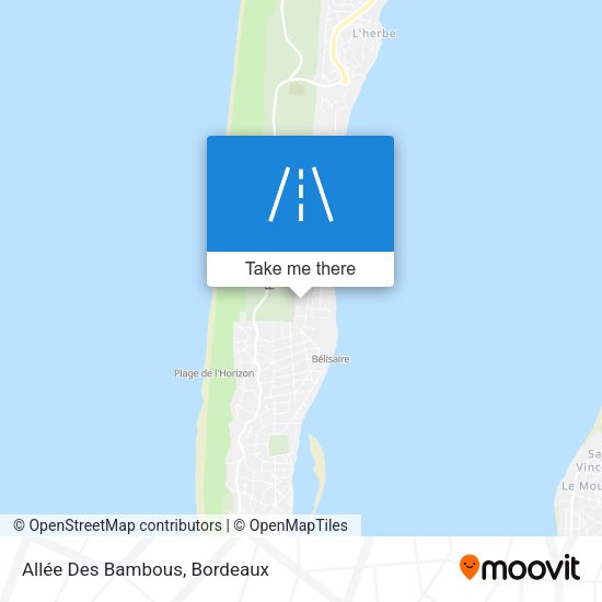 Allée Des Bambous map