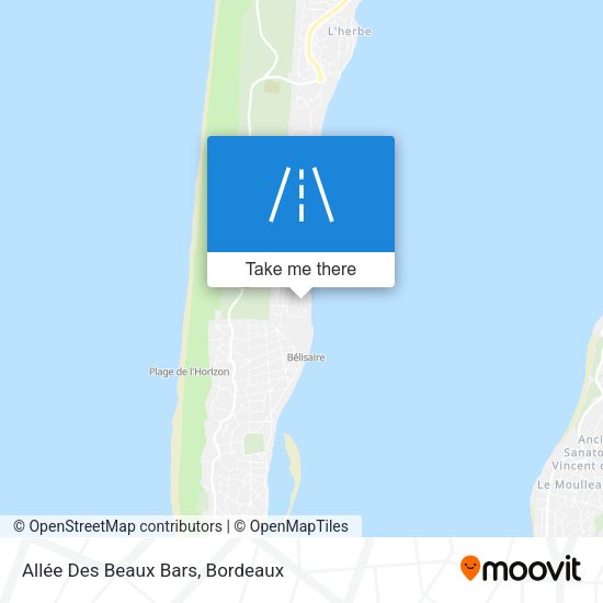 Allée Des Beaux Bars map