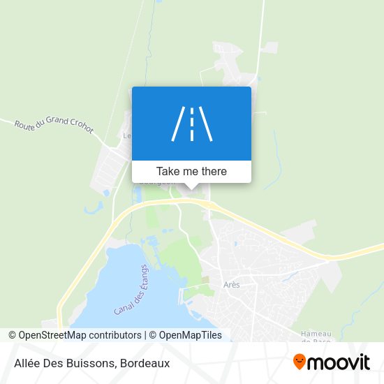 Allée Des Buissons map