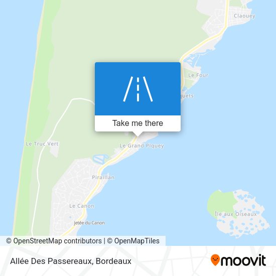 Allée Des Passereaux map