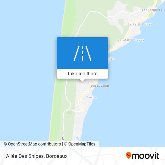 Allée Des Snipes map